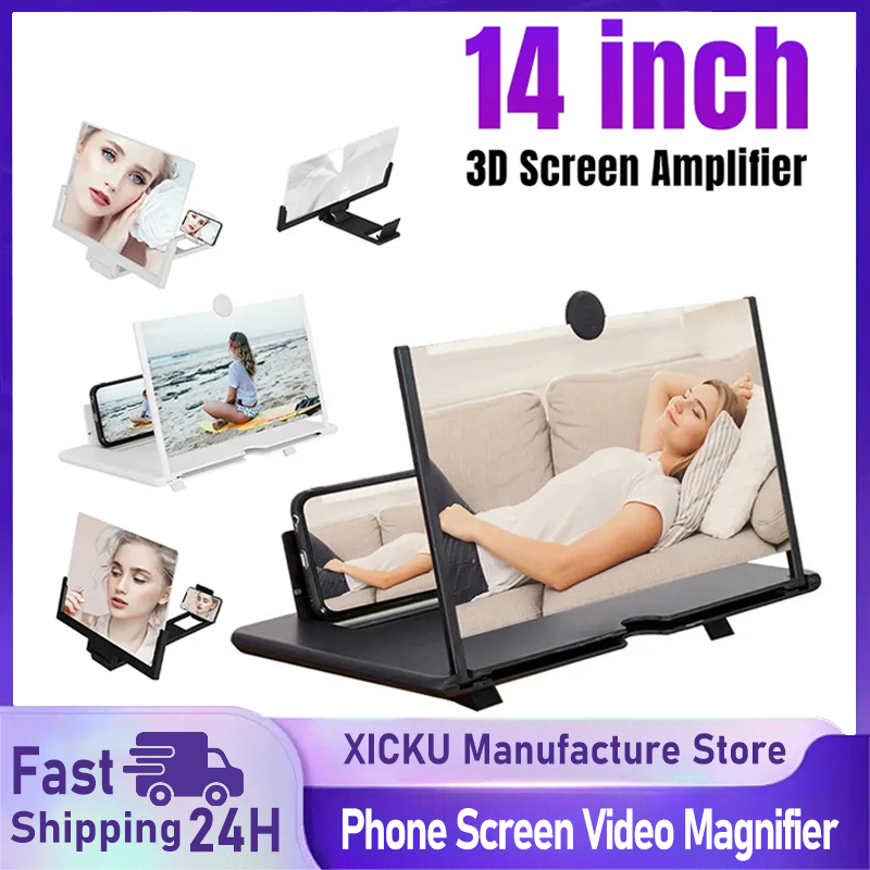 Home Cinema Projector Screen - Mobile Screen Amplifier Projector Video Movie