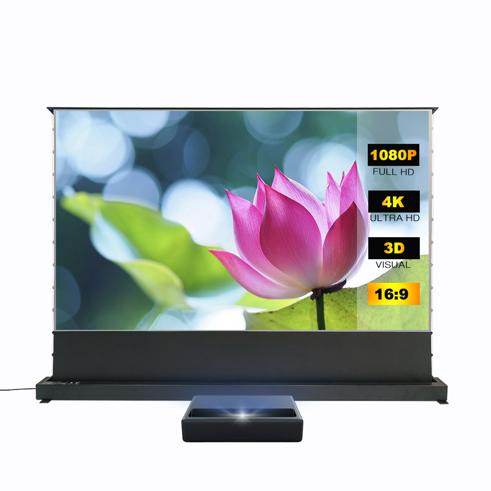 Projector Screen 100 Inch - 100 Inch 4K HD Laser TV