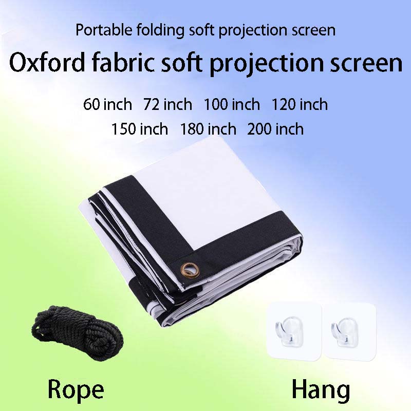 Thinyou Oxford Fabric Projecti - Projector Screen 100 Inch のレビューと価格