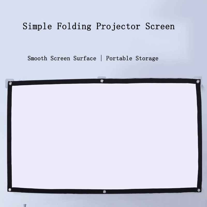 Thinyou Oxford Fabric Projecti - Projector Screen 100 Inch のレビューと価格