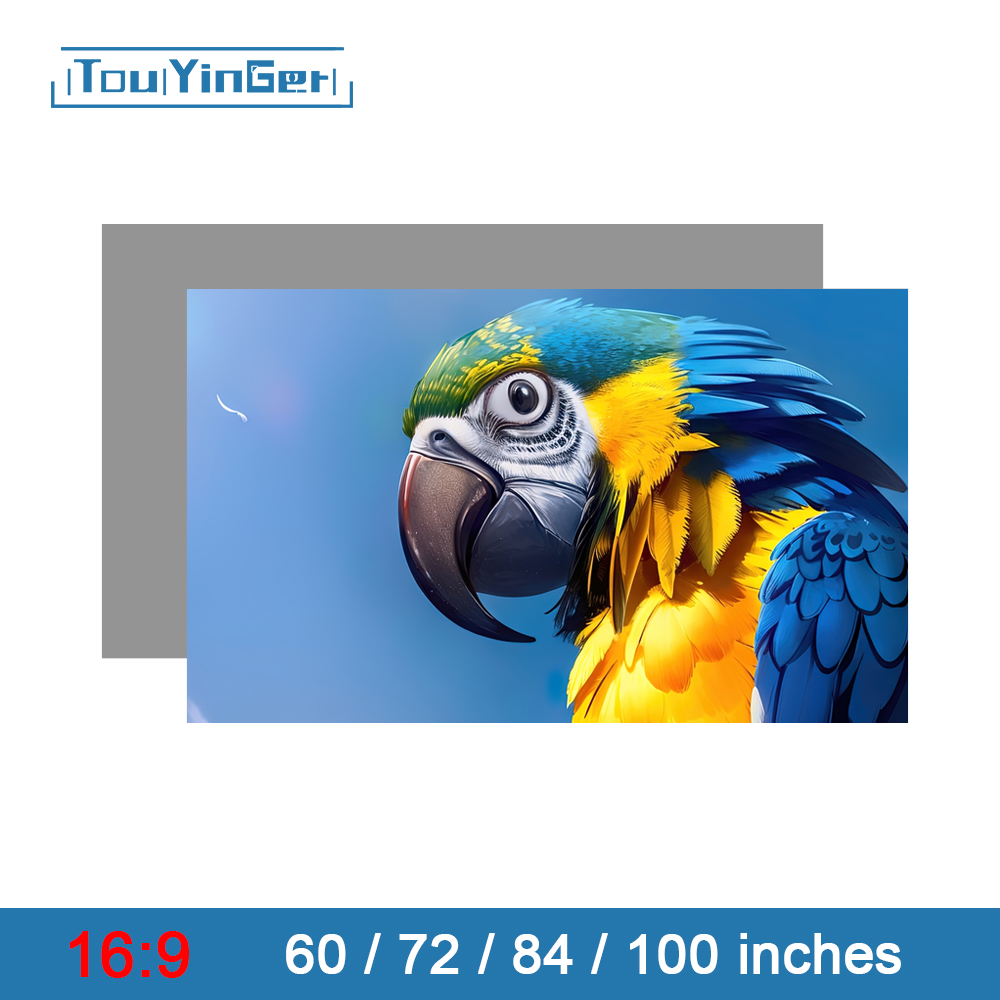 Touyinger 16:9 High Brightness - Projector Screen 100 Inch のレビューと価格