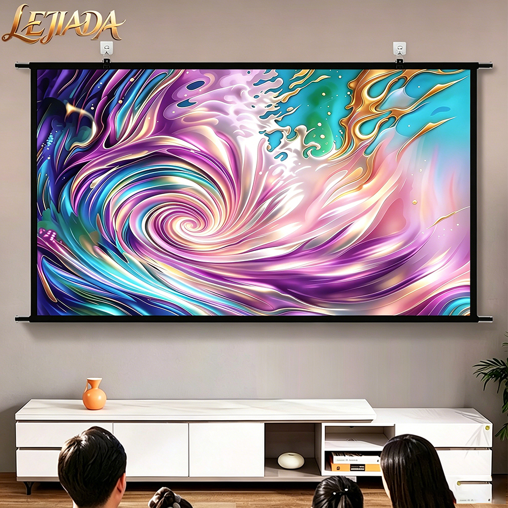 LEJIADA 100inch New 16:9 Anti- - Projector Screen 100 Inch のレビューと価格