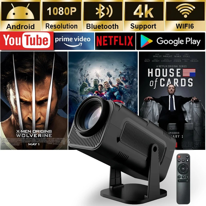2025 4K Android 11 Projector N - Home Cinema Compact のレビューと価格