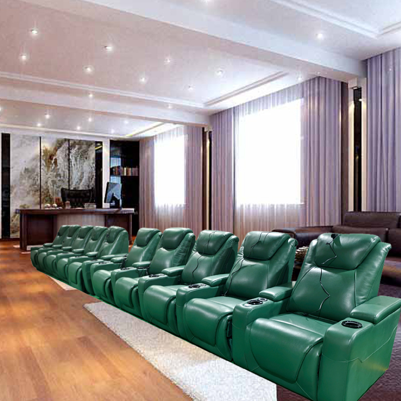 -Green Color Home Furniture 4  - Home Cinema Chairs のレビューと価格