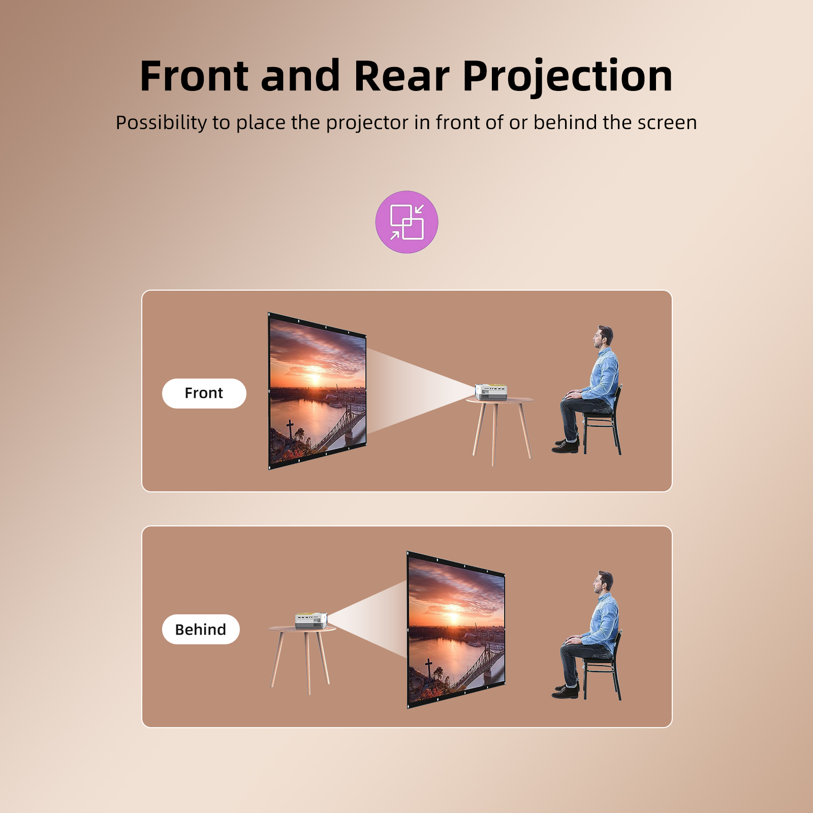 Salange Projector Screen 100 i - Projector Screen 100 Inch のレビューと価格