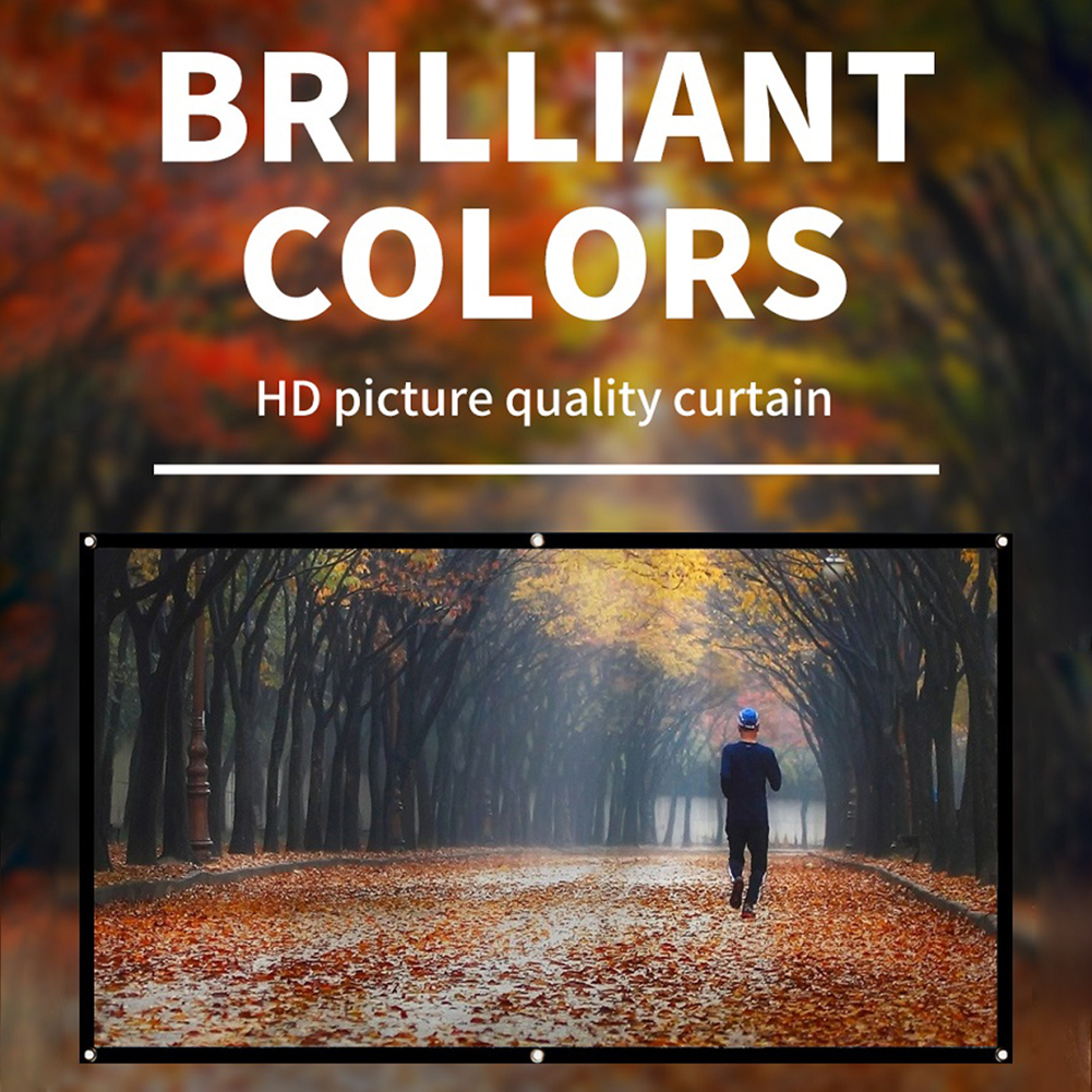 16:9 Ratio Hight-density Porta - Projector Screen 100 Inch のレビューと価格