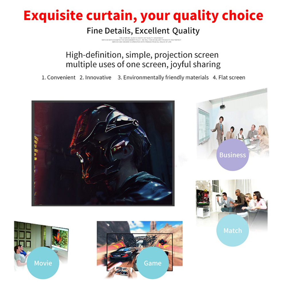 Portable Projector Screen Simp - Projector Screen 100 Inch のレビューと価格