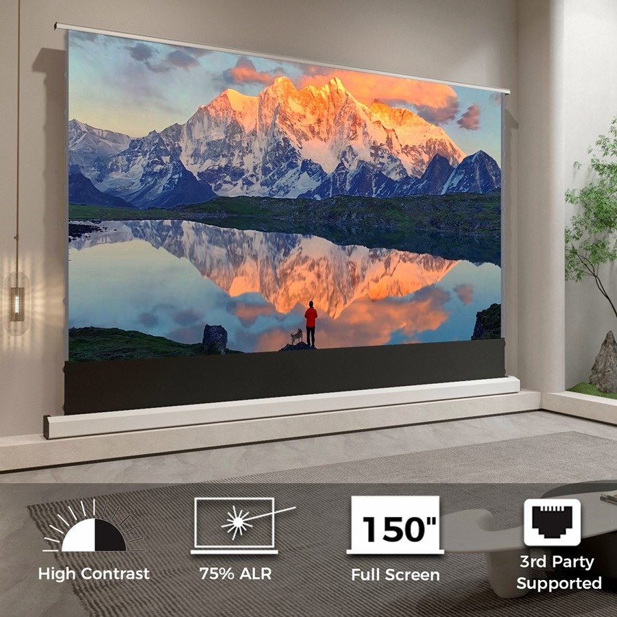 100'' 120'' 150'' 8K High Cont - Home Cinema Projector Screen のレビューと価格