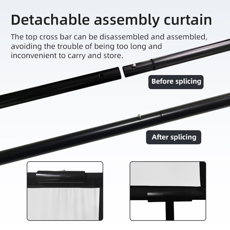 VEIDADZ Projector Screen With  - Projector Screen 100 Inch のレビューと価格