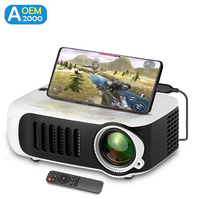 A2000 Mini Projector Portable  - Home Cinema Compact のレビューと価格