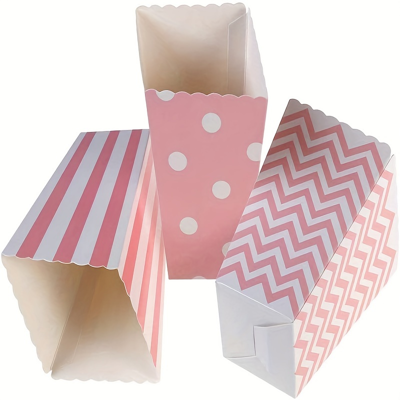 12pcs/pack, Pink Paper Popcorn - Home Cinema Furniture のレビューと価格