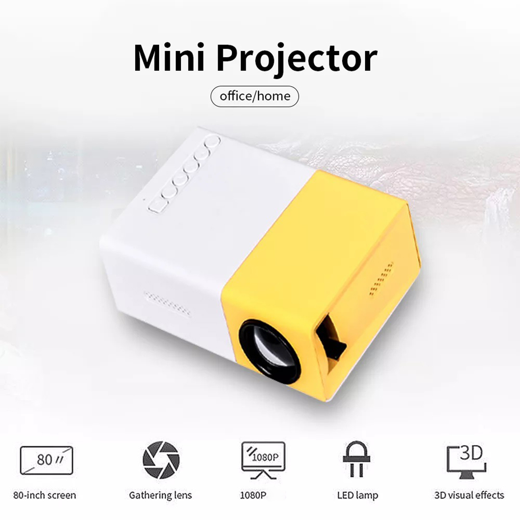 YG300 MINI Projector Portable  - Home Cinema Compact のレビューと価格