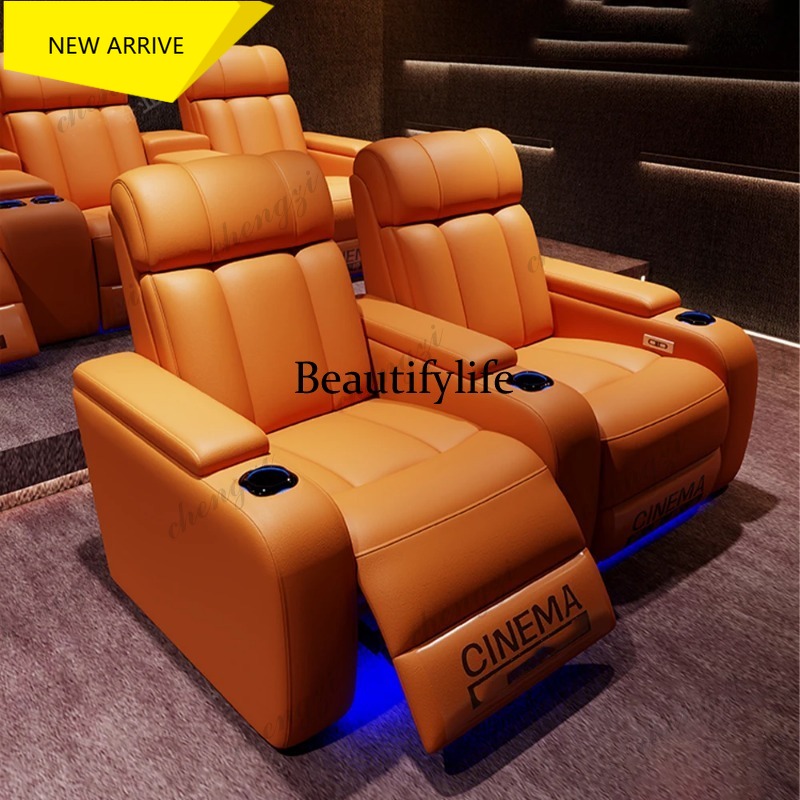 G153 Luxury Genuine Leather El - Home Cinema Furniture のレビューと価格