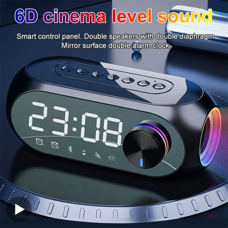Alarm Clock Radio FM Bluetooth - Home Cinema Chairs のレビューと価格