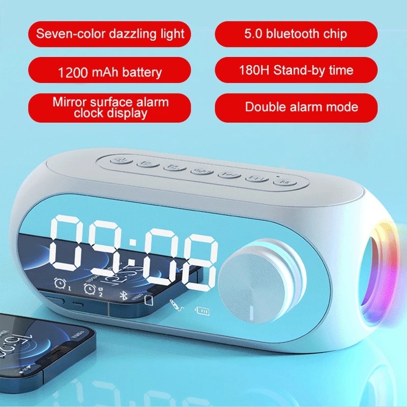 Alarm Clock Radio FM Bluetooth - Home Cinema Chairs のレビューと価格