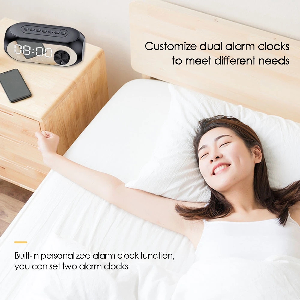 Alarm Clock Radio FM Bluetooth - Home Cinema Chairs のレビューと価格