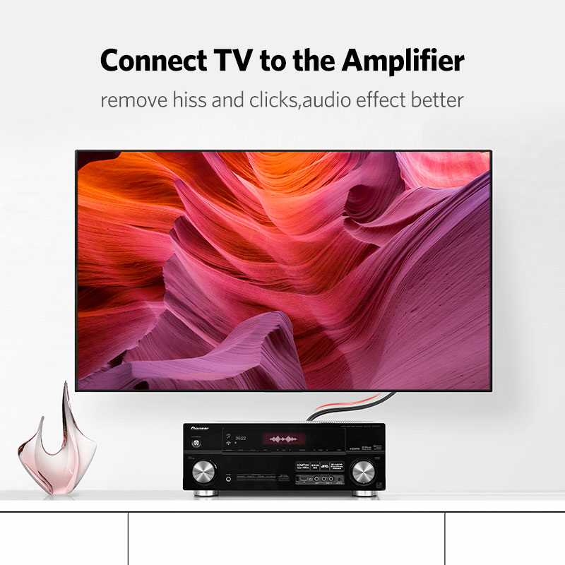 UGREEN 2RCA to 2 RCA Male to M - Home Cinema Furniture のレビューと価格