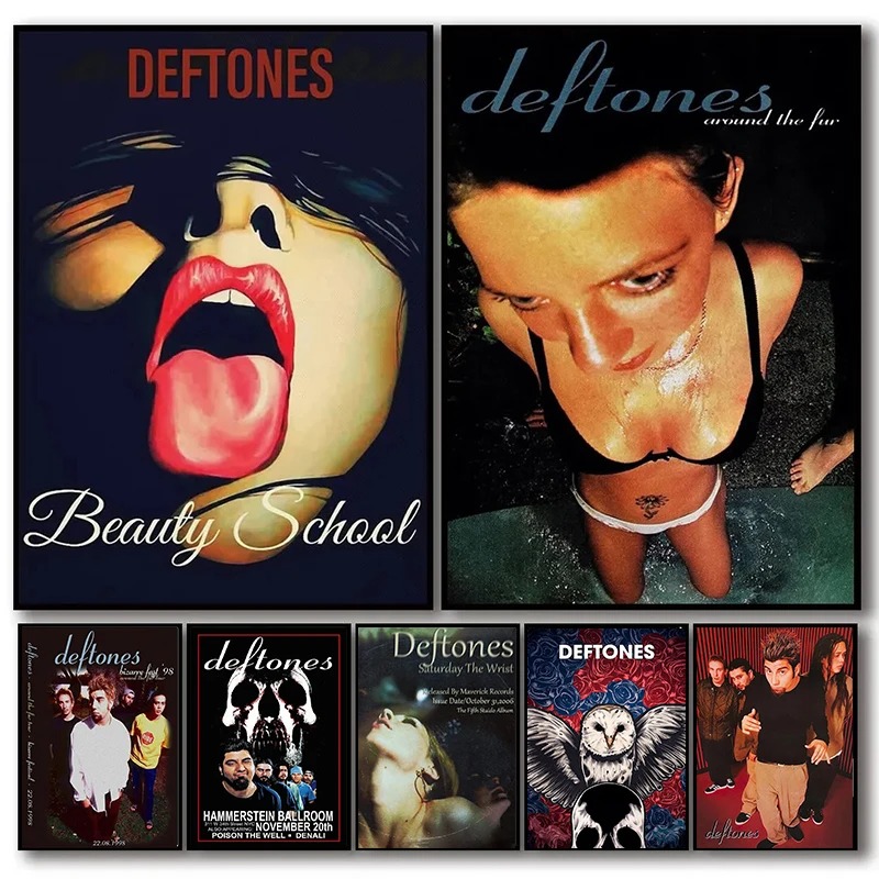Retro Band Deftones Poster Aes - Home Cinema Classic のレビューと価格