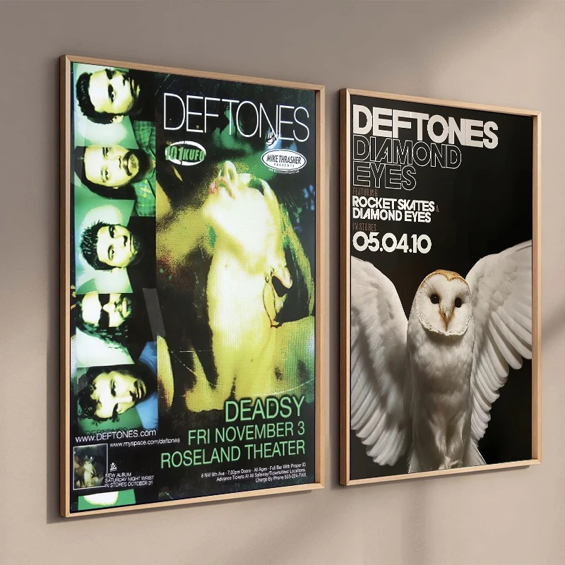Retro Band Deftones Poster Aes - Home Cinema Classic のレビューと価格