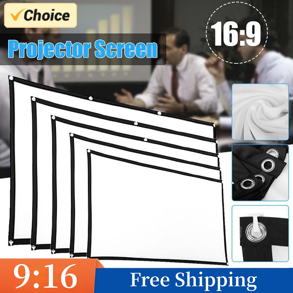 Portable Projector Screen Simp - Home Cinema Projector Screen のレビューと価格