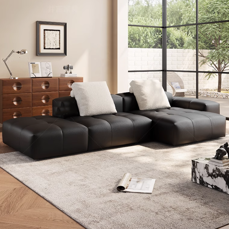 Nordic Leather Compressed Sofa - Home Cinema Furniture のレビューと価格