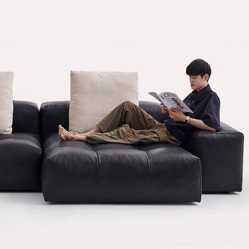 Nordic Leather Compressed Sofa - Home Cinema Furniture のレビューと価格