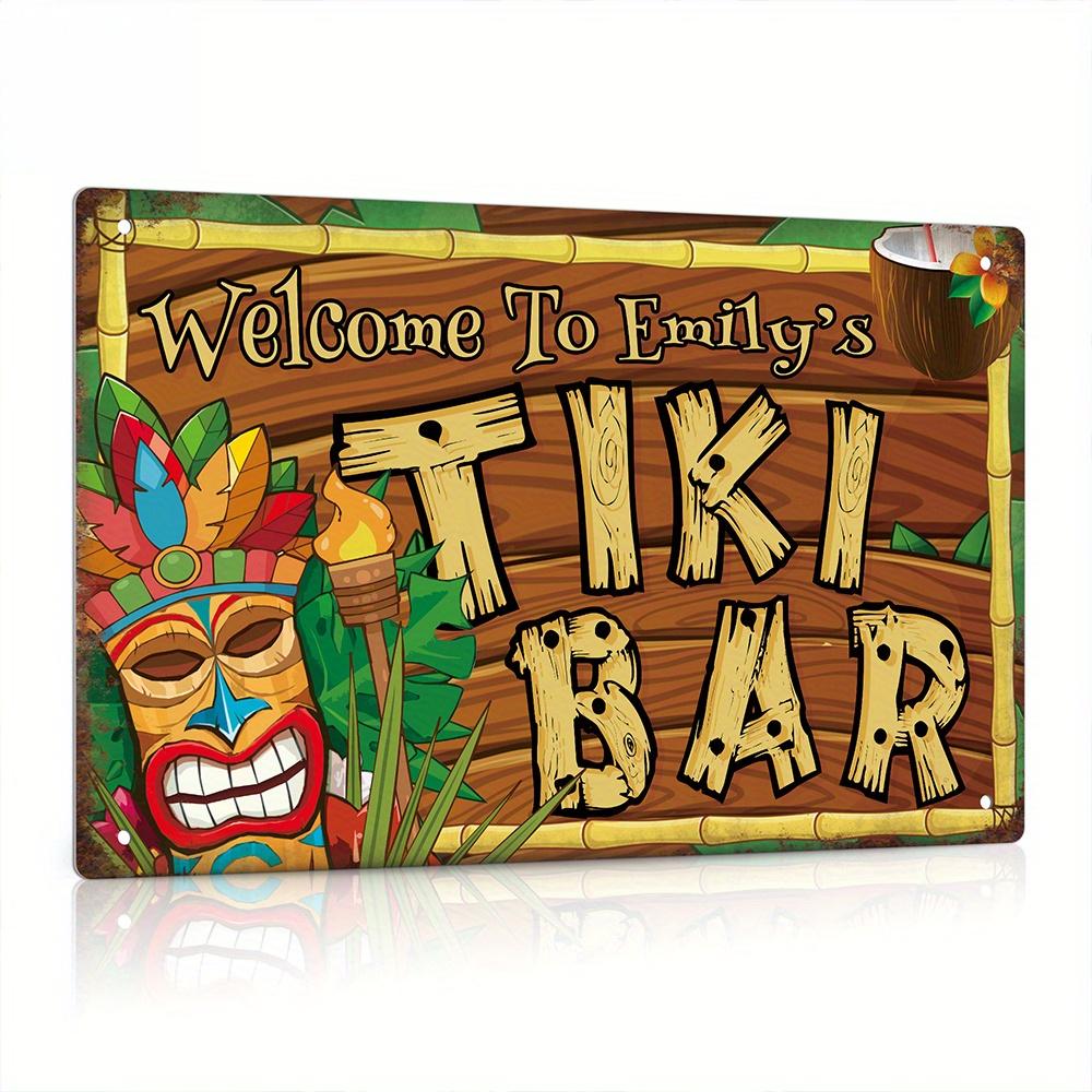 Custom  Decor Tiki Bar Sign, P - Home Cinema Classic のレビューと価格