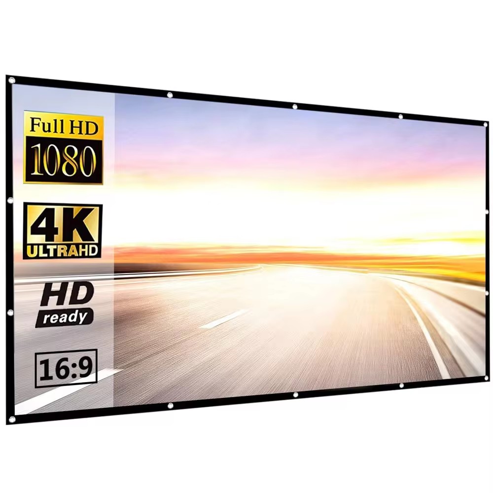 Simple Foldable Projection Scr - Projector Screen 100 Inch のレビューと価格