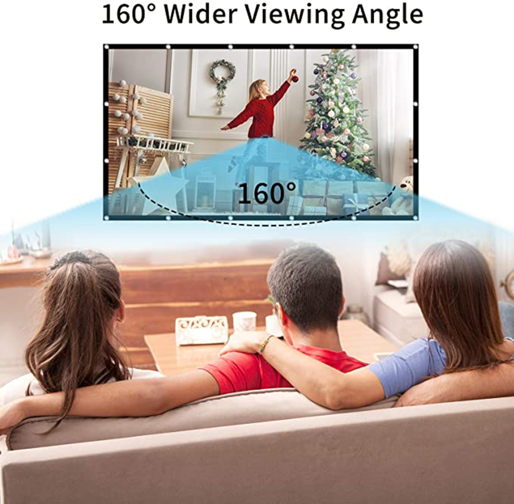 Simple Foldable Projection Scr - Projector Screen 100 Inch のレビューと価格