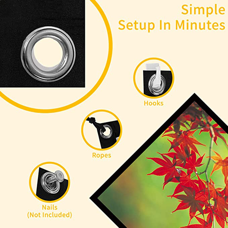 Simple Foldable Projection Scr - Projector Screen 100 Inch のレビューと価格