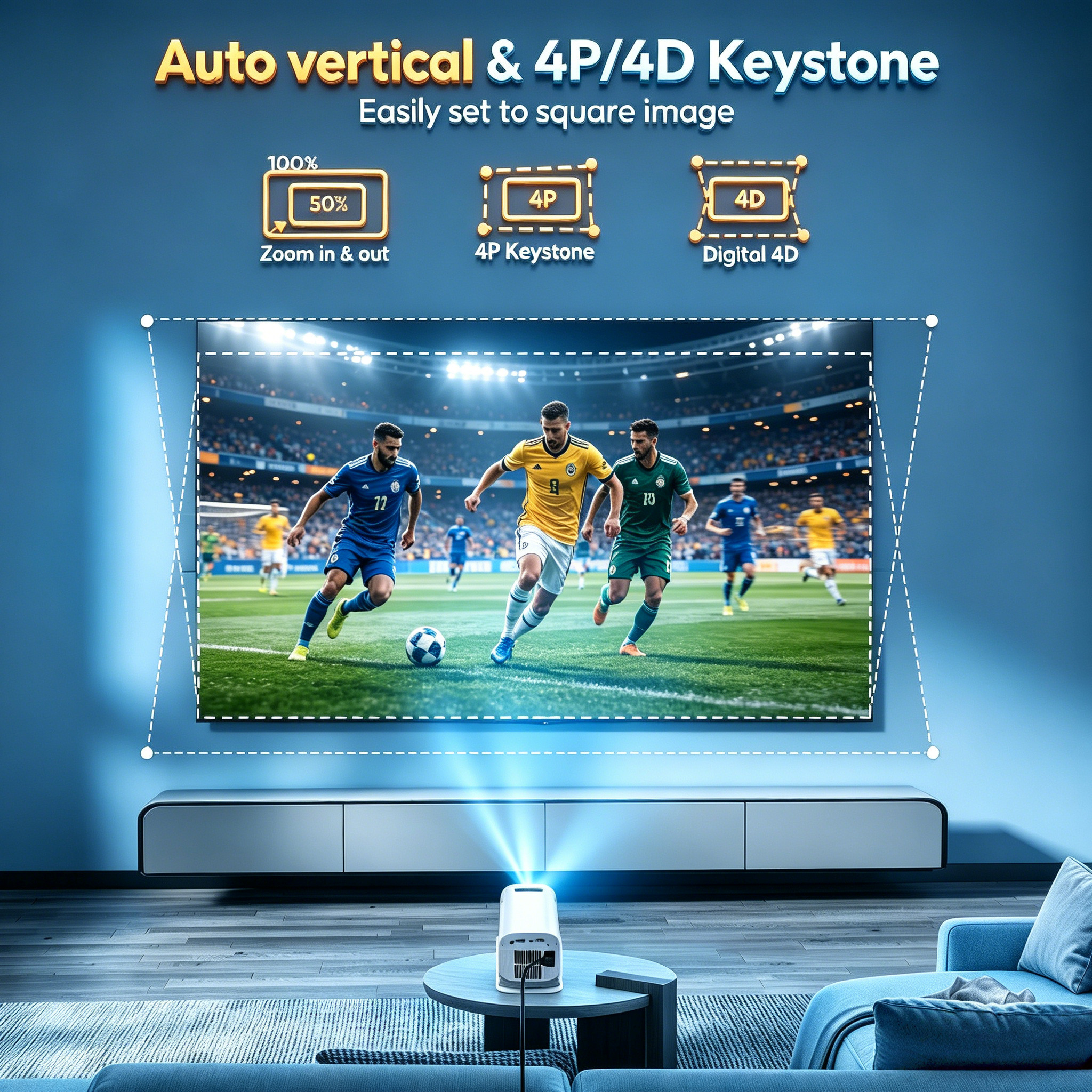 XGODY 300 ANSI Projector Smart - Home Cinema Compact のレビューと価格