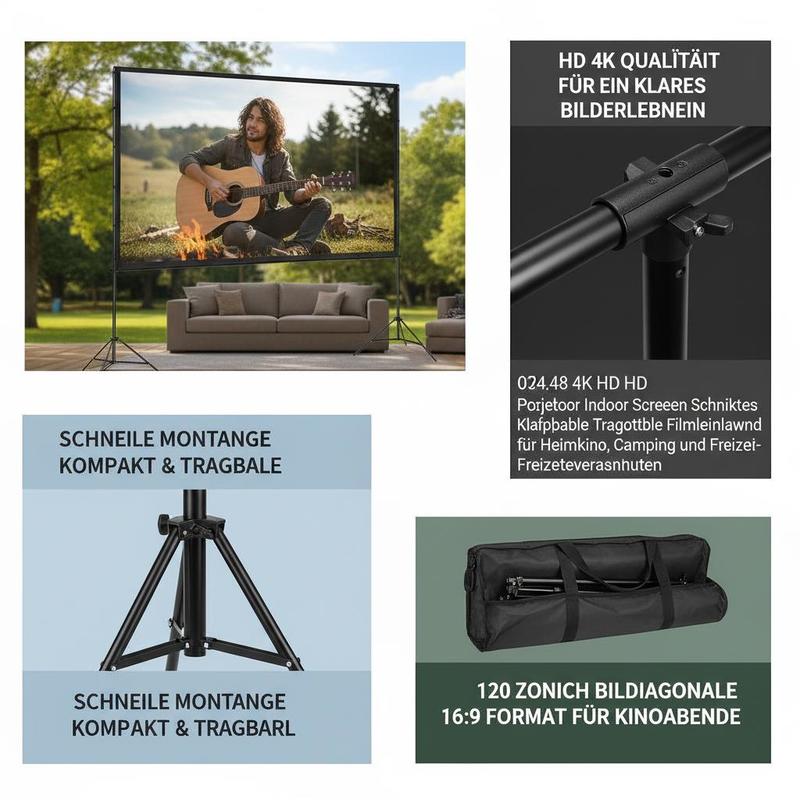 Projector Screen with Stand, 1 - Home Cinema Projector Screen のレビューと価格