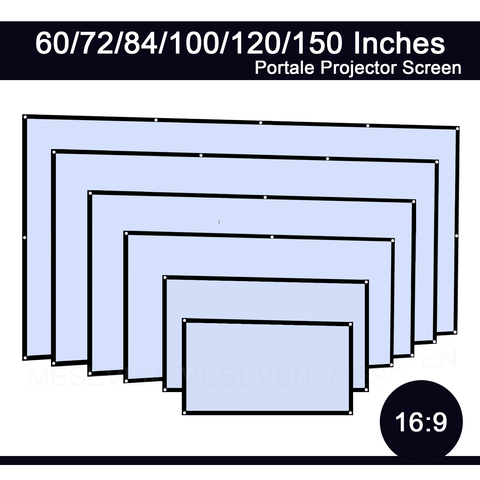 60 72 100 120 150 Inch 16:9 Po - Projector Screen 100 Inch のレビューと価格