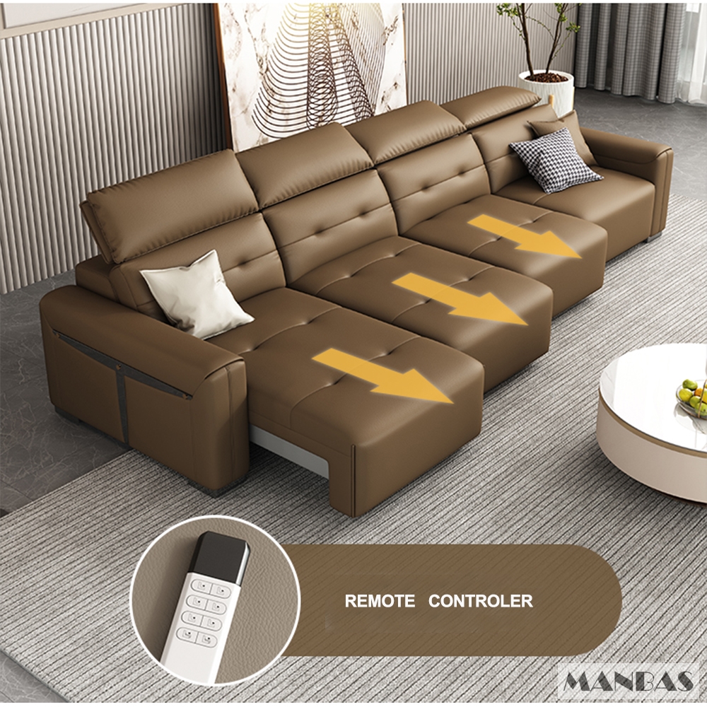 Genuine Leather Electric Conve - Home Cinema Furniture のレビューと価格