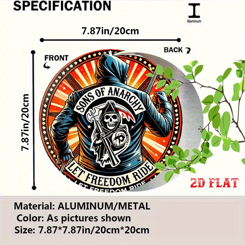 2D Flat,1pc Sons of Anarchy Bi - Home Cinema Classic のレビューと価格