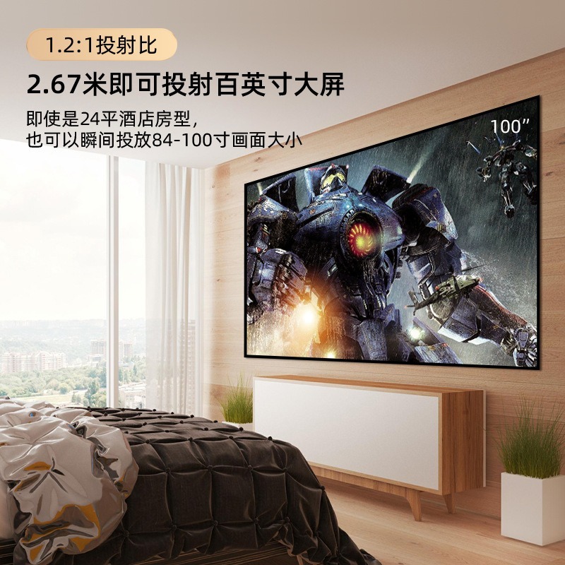 Portable HD Mini Projector for - Home Cinema Compact のレビューと価格