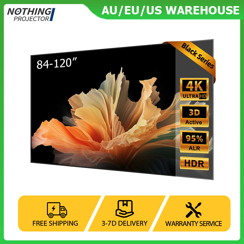 NothingProjector Black Series  - Home Cinema Projector Screen のレビューと価格