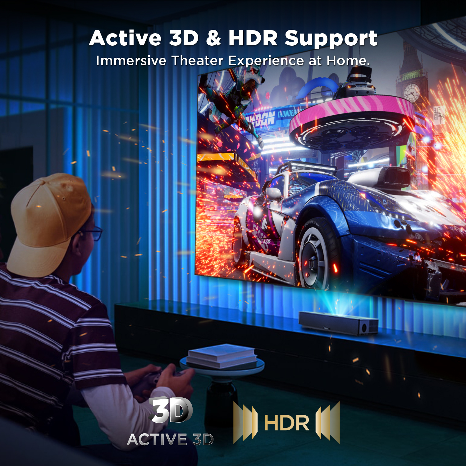 NothingProjector Black Series  - Home Cinema Projector Screen のレビューと価格