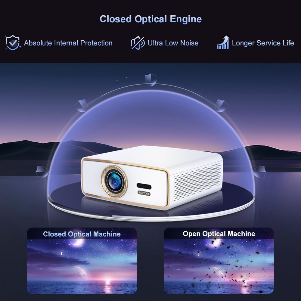 Flixtone E900 MINI Portable Pr - Home Cinema Compact のレビューと価格