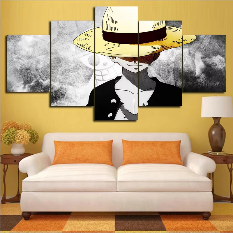 5 Piece HD Wall Art Anime Post - Home Cinema Classic のレビューと価格