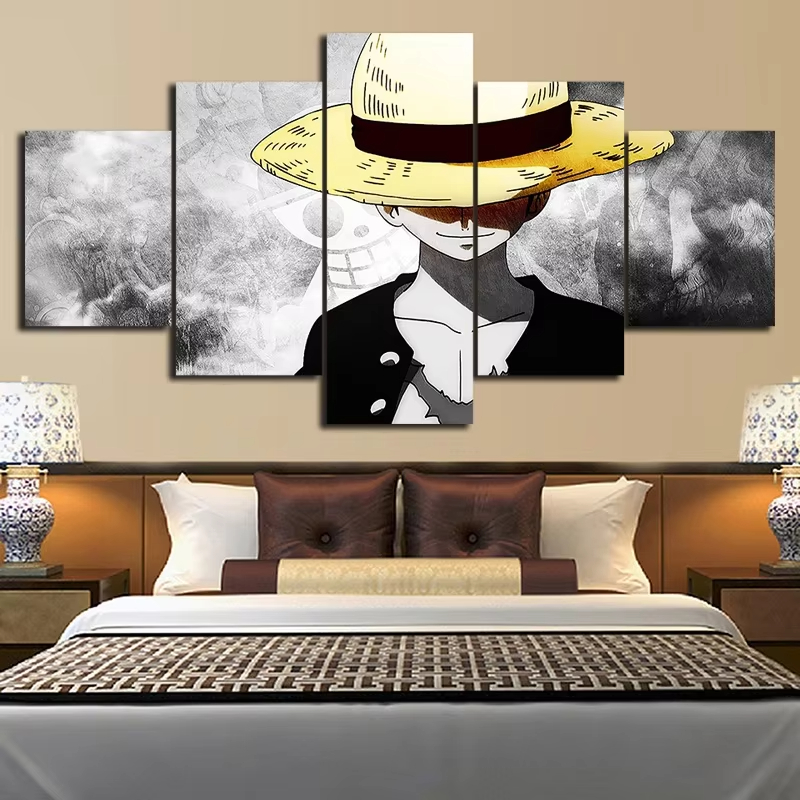5 Piece HD Wall Art Anime Post - Home Cinema Classic のレビューと価格